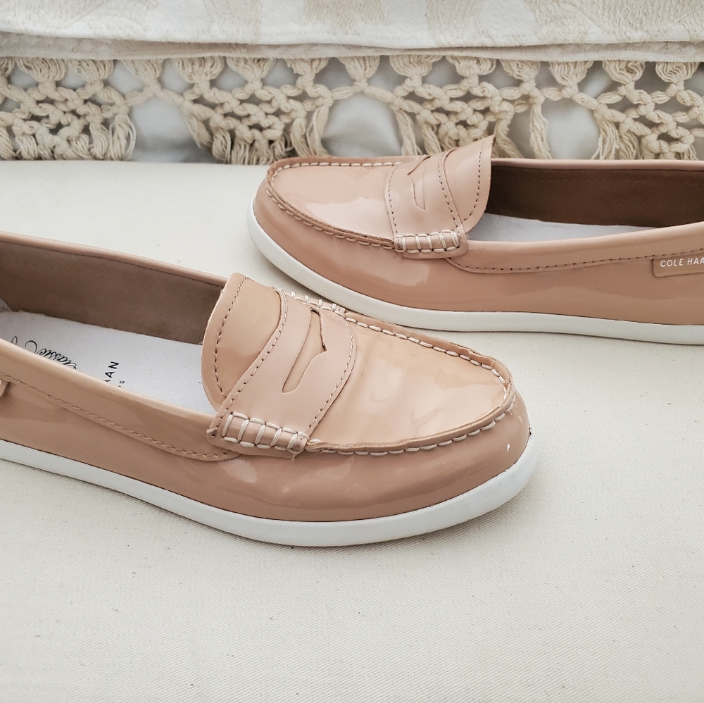 Cole Haan Pinche Lte patent leather flats